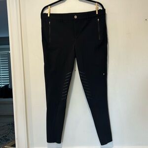 Equiline Men's Black Riding Pants Made in Italy IT 52